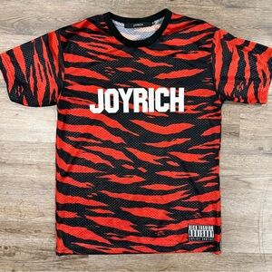 Joyrich Vibrant Red and Black Tiger Tee